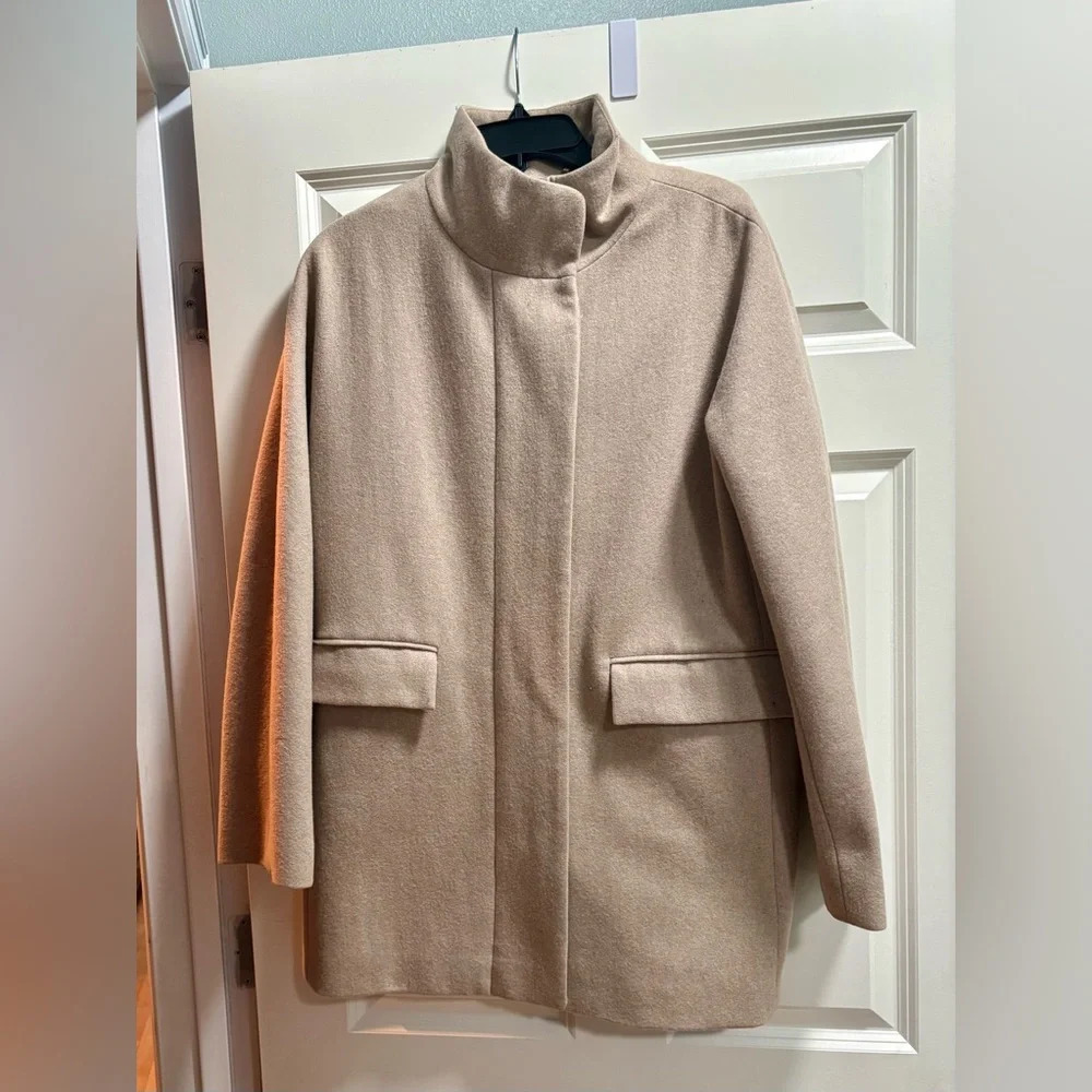 J Crew Wool Blend Coat